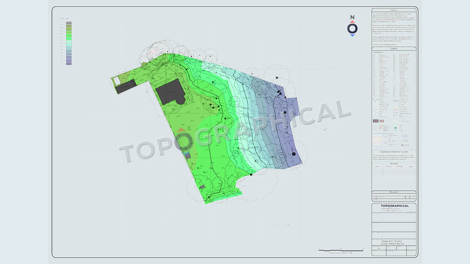 Topographic Survey vs Site Plan