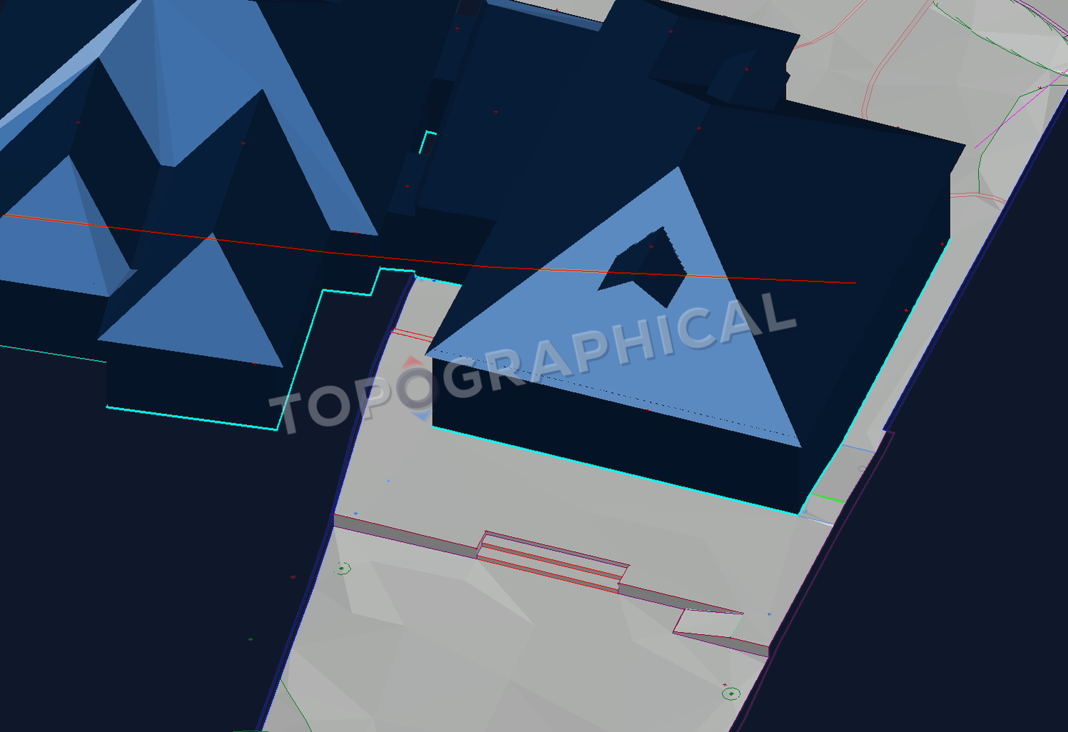 Coordinated 3D survey model