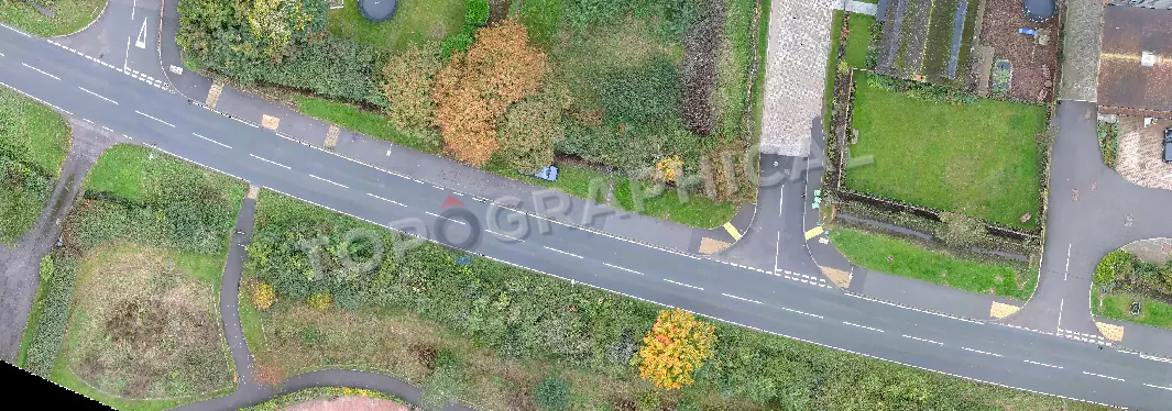 Route orthophoto