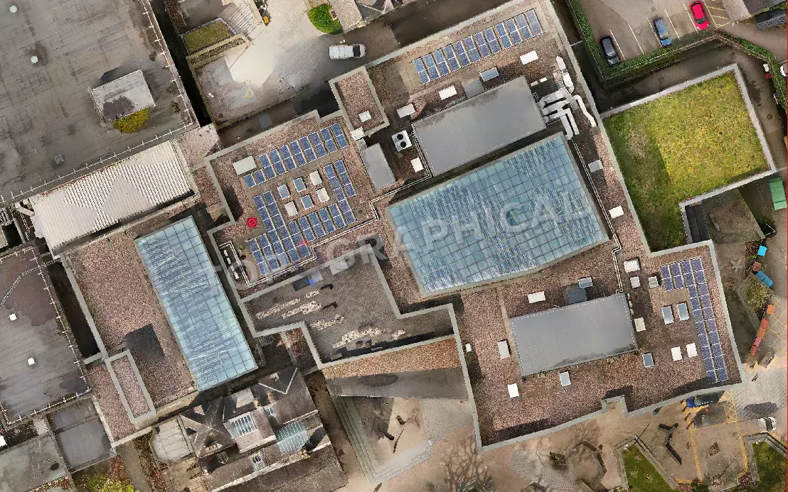 Roof orthophoto